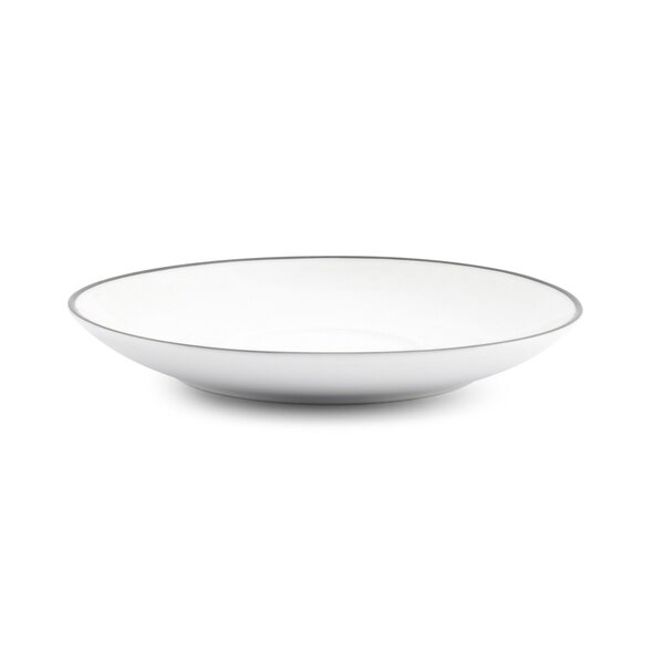 BonBistro Schotel 14,5cm black rim Basic White