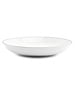 BonBistro Diep bord 27xH4cm coupe black rim Basic White