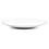 BonBistro Bord plat 24cm coupe black rim Basic White