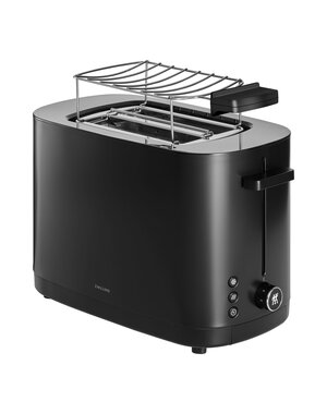 Zwilling Broodrooster met broodjeswarmer 1000W Zwilling Enfinigy Black