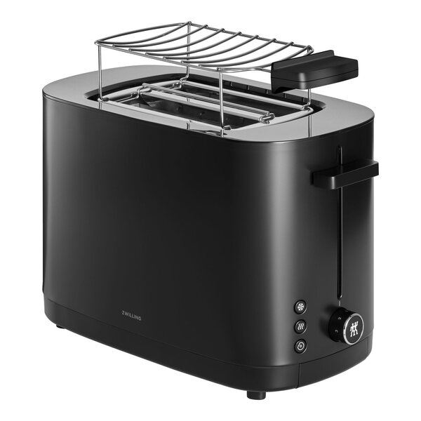 Zwilling Broodrooster met broodjeswarmer 1000W Zwilling Enfinigy Black