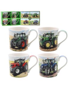 The Leonardo Collection Mokken Tractor set 4 stuks
