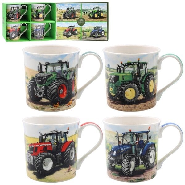 The Leonardo Collection Mokken Tractor set 4 stuks