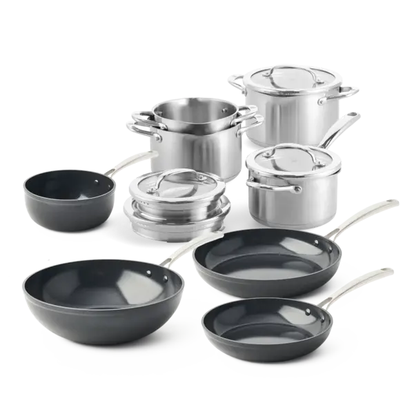BK Cookware Pannen voordeelset 8-delig BK Twist & Ceramic
