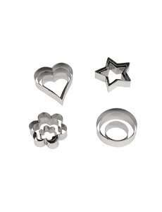 Cosy & Trendy Uitsteekvorm set 12 Hart, Ster, Rond, Bloem