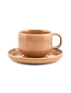 Salt en Pepper Kop en schotel 22cl peach Blush