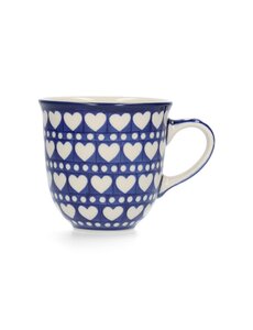 Bunzlau Castle Mok Tulip 330ml Blue Valentine