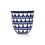 Bunzlau Castle Mok Tulip 330ml Blue Valentine