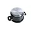 BK Cookware Kookset 5-delig RVS BK Flow Cool Black met afgietsysteem