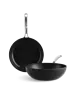 BK Cookware Pannenset wok30cm+koekenpan28cm BK Superior Ceramic