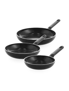 BK Cookware Koekenpannenset 20cm+26cm+30cm BK Easy Induction Ceramic