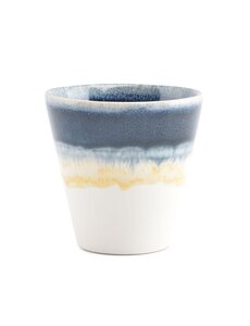 Salt en Pepper Kop 18cl blauw Flow