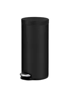 EKO Pedaalemmer 30L EKO Serene Mat zwart