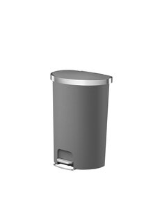 EKO Pedaalemmer 55L kunststof met wielen EKO Hana Grijs