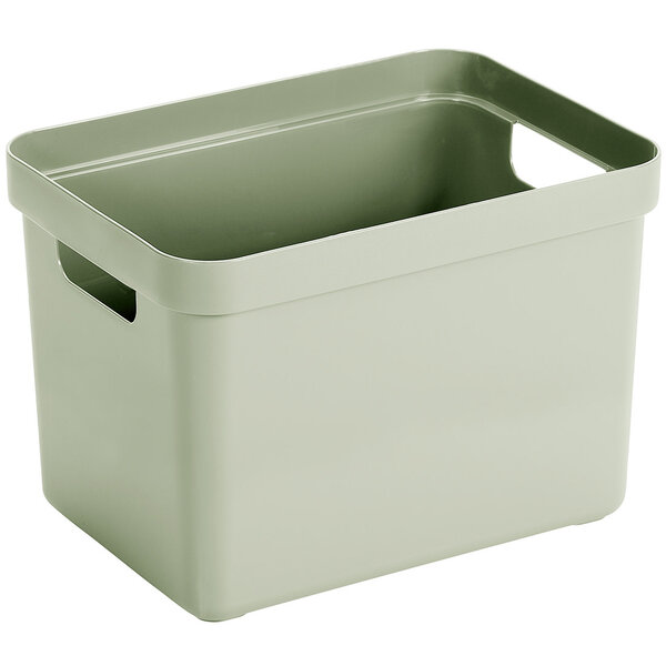 Sunware Opbergbox 18L lichtgroen Sigma home