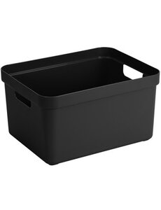 Sunware Opbergbox 32L zwart Sigma home