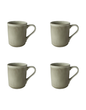 Dutch Rose Mok 39cl set/4 olijf Organic