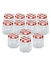 Excellent Houseware Jampotten 45ml set van 12 stuks