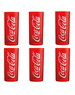 Luminarc Coca Cola glas frozen red 27cl set-6