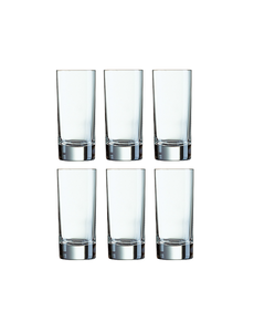 Arcoroc Longdrinkglas 22cl Islande Tubo set 6