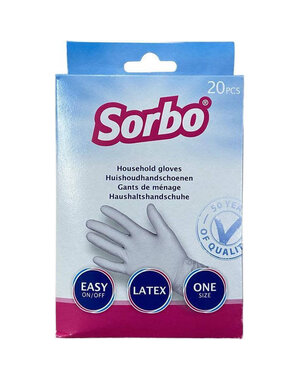 Sorbo Wegwerphandschoenen, 20 stuks Sorbo