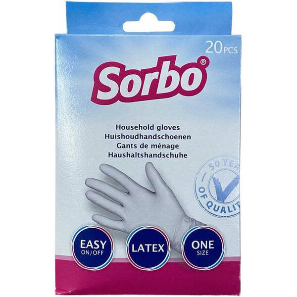 Sorbo Wegwerphandschoenen, 20 stuks Sorbo