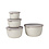 Mepal Multischalenset Cirqula 4-delig Nordic White