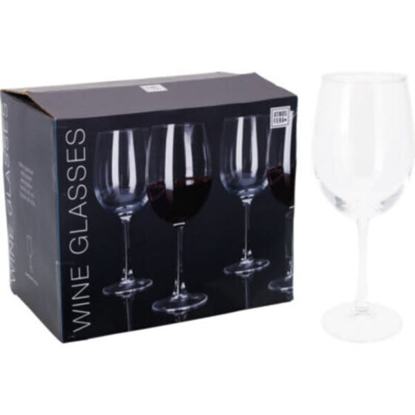 Wijnglas rood 465ml set 6 stuks