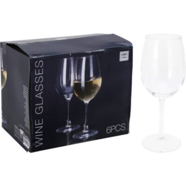 Atmós Fera Wijnglas wit 350ml set 6 stuks