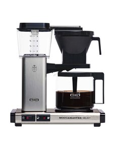 Moccamaster Koffiezetter Moccamaster geborsteld RVS KBG SELECT