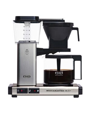 Moccamaster Koffiezetter Moccamaster geborsteld RVS KBG SELECT