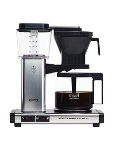Moccamaster Koffiezetter Moccamaster gepolijst zilver KBG SELECT