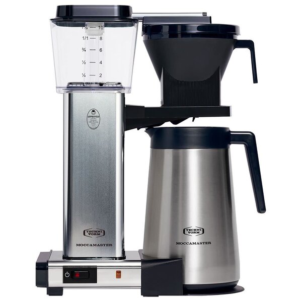 Moccamaster Koffiezetter Moccamaster gepolijst zilver KBGT 741