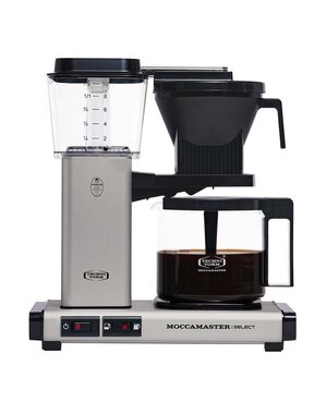 Moccamaster Koffiezetter Moccamaster mat zilver KBG SELECT