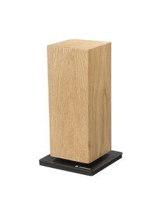 Zassenhaus Messenblok magnetisch SPIN, eikenhout