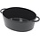 Fontignac Braadpan 29cm ovaal 4,2L Mains Libres Fontignac zwart