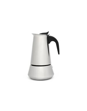  Cafetière 6 kops RVS mat Trevi