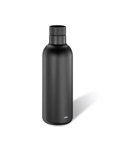 Cilio Isoleerfles 650ml mat zwart deluxe Cilio