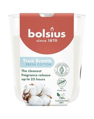 Bolsius Geurkaars True Scents fresh cotton