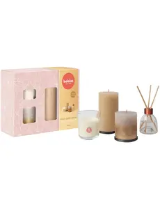 Bolsius Cadeauset Home Sweet Home