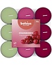 Bolsius Geurtheelichten wild cranberry set/18