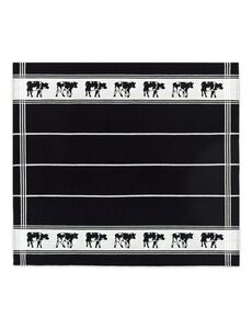 DDDDD Theedoek Koe zwart/wit
