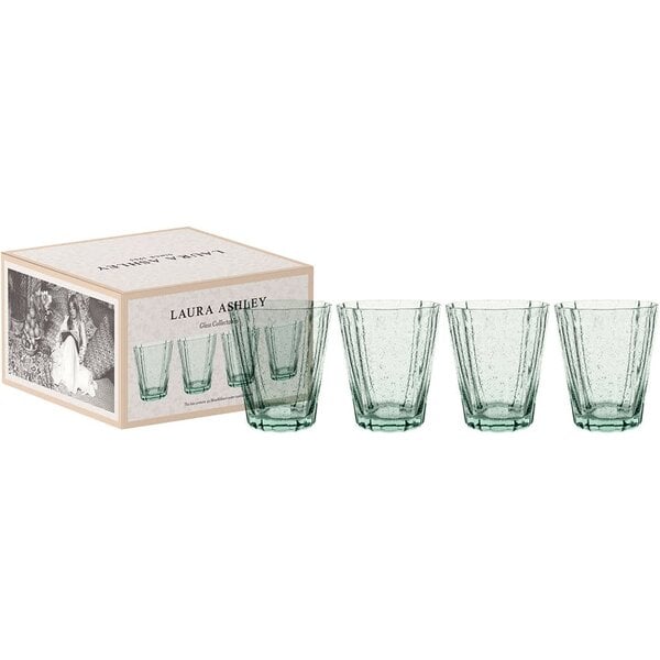 Laura Ashley Glas 25cl set/4 groen Laura Ashley