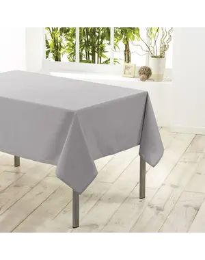 Wicotex Tafelkleed textiel Essentiel grijs 140cmx200cm