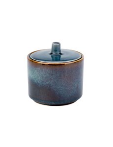 Cosy & Trendy Suikerpot blauw diameter 8cm Quintana