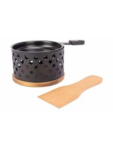 Cosy & Trendy Raclette rond 1 persoons + spatel Aspen