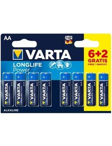 Varta Batterij AA s/8 Varta Longlife Power