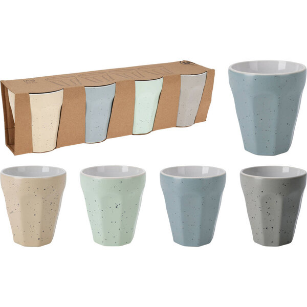 Siaki Beker porselein 250ml set/4
