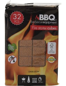  Aanmaakblokjes voor Openhaard & BBQ - 32 stuks