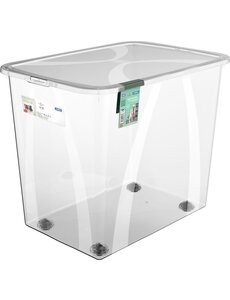 Rotho Opbergbox Lona 70L met wieltjes